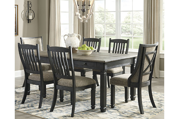 Tyler Creek Dining Table And 6 Chairs, Dining Table And Chair Set For 6