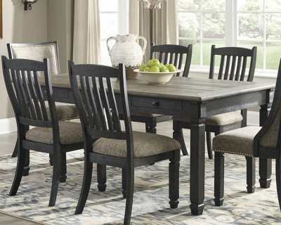 Tyler Creek Dining Table With Storage Drawers | Ashley