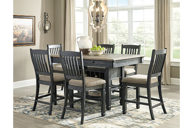 Tyler Creek Counter Height Dining Table, High End Counter Height Dining Table