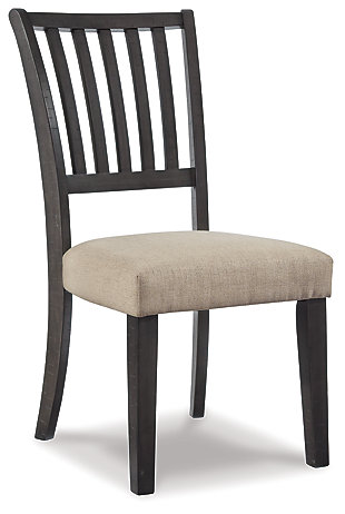 Baylow Rake Back Dining Chair with Upholstered Seat
