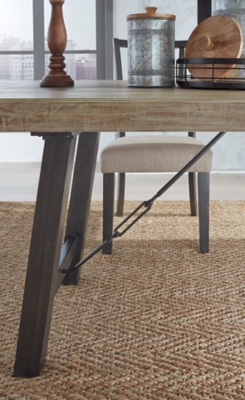 Baylow Extendable Dining Table with Trestle Base