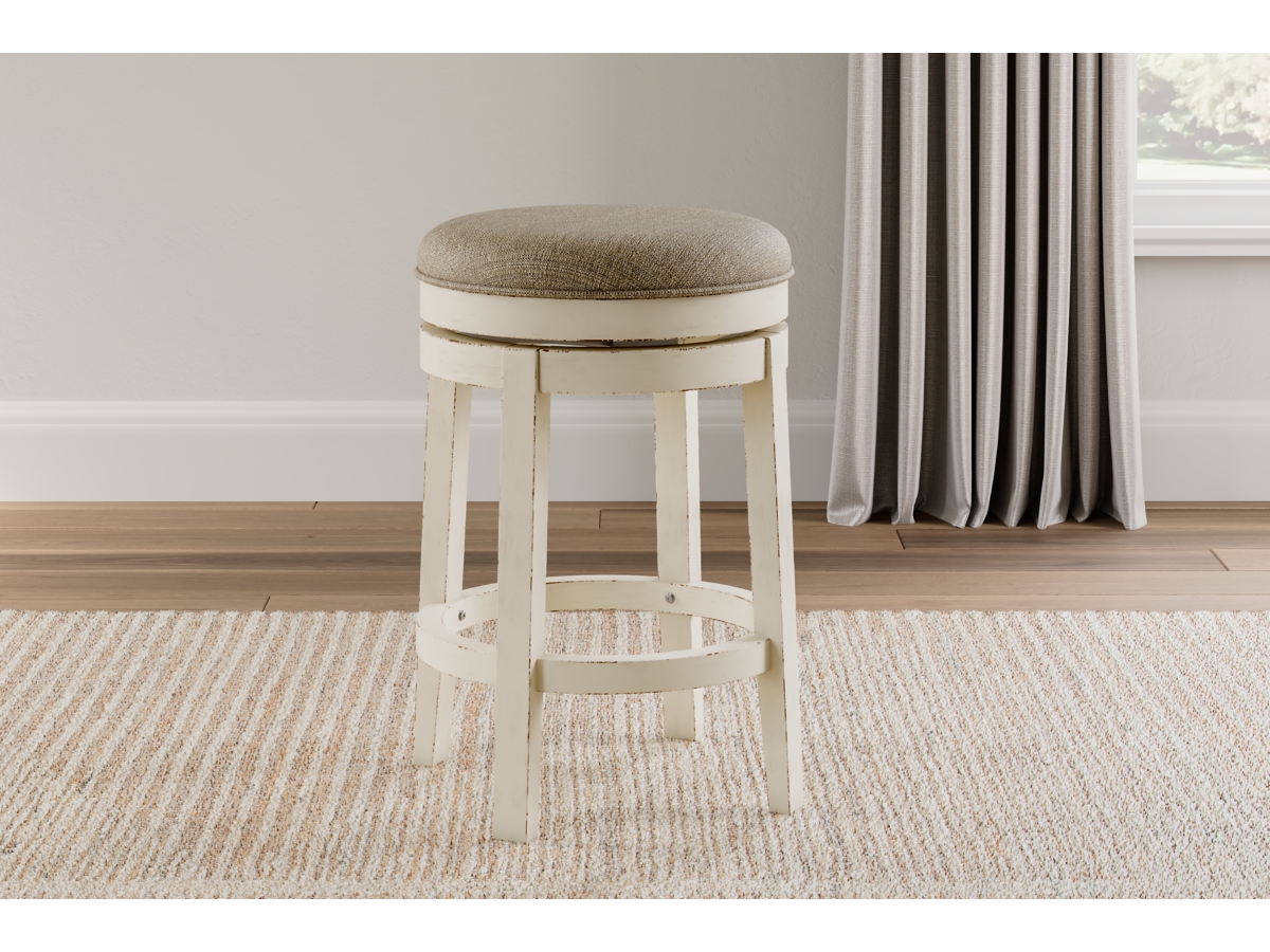 Realyn Round Backless Counter Height Bar Stool Ashley