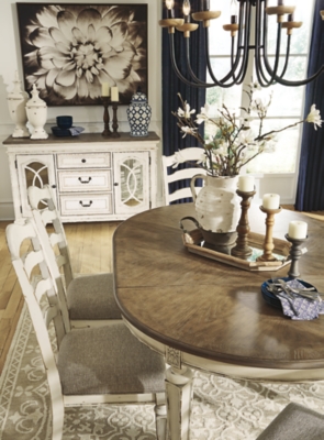 Ashley furniture realyn dining outlet table