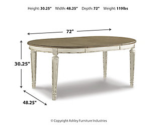 Realyn Dining Extension Table, , large