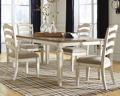 Realyn Dining Table and 8 Chairs Set | Ashley Furniture HomeStore