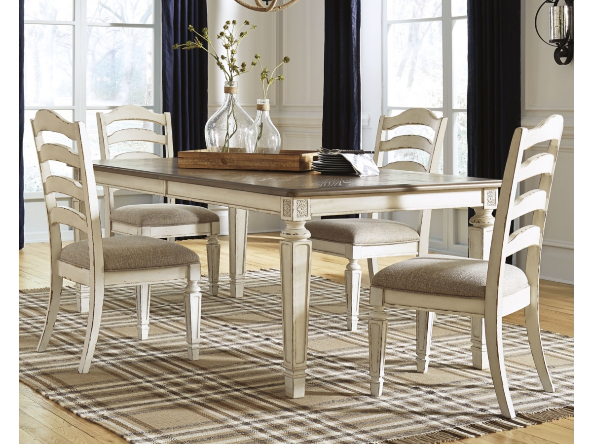 Realyn dining table on sale and 6 chairs