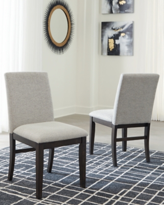 Upholstered dining best sale chairs near me