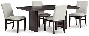 Bruxworth Dining Table and 4 Chairs, , large