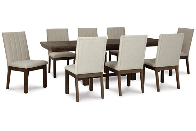 Dellbeck Dining Table And 8 Chairs Set, Ashley Furniture Dining Room Sets 8 Chairs