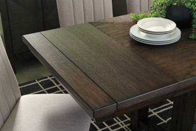 Extendable dining table online ashley furniture