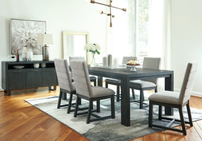 dark wood dining room tables