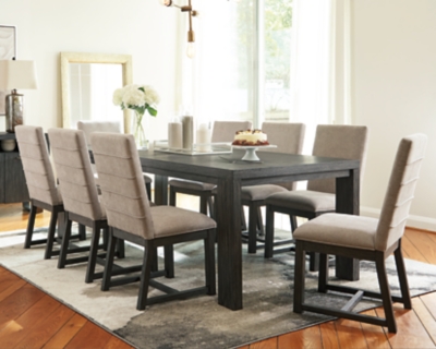 Bellvern Dining Table and 8 Chairs Ashley