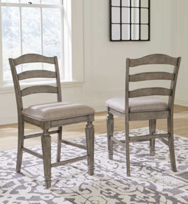 D751-124 Lodenbay Counter Height Barstool (Set of 2), Antiq sku D751-124