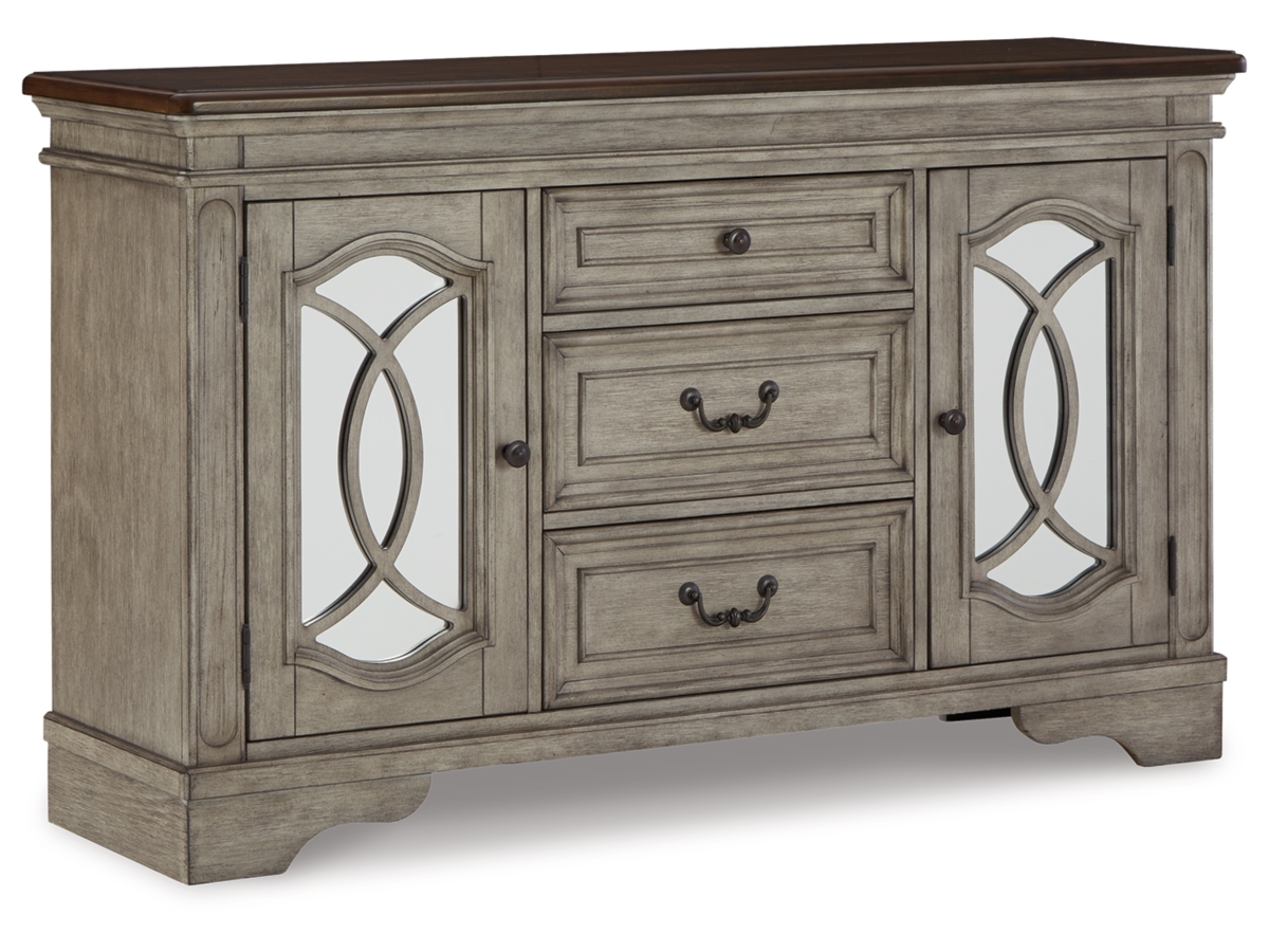 Lodenbay Dining Server - Two-tone - (D751-60)