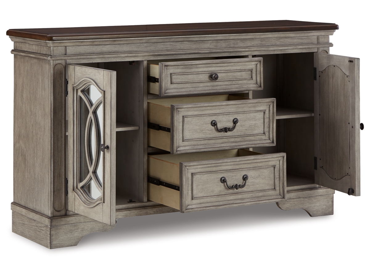 Lodenbay Dining Server - Two-tone - (D751-60)