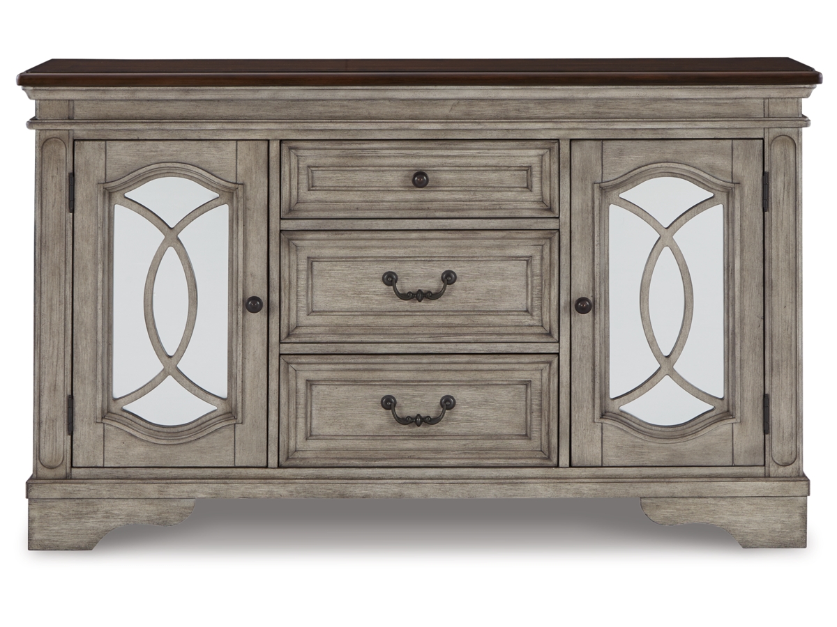Lodenbay Dining Server - Two-tone - (D751-60)