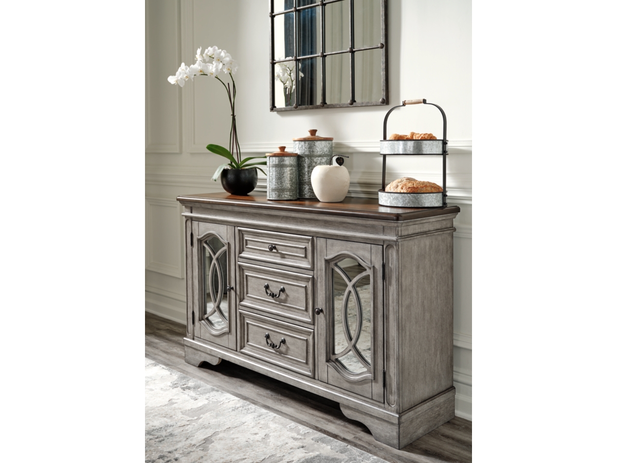 Lodenbay Dining Server - Two-tone - (D751-60)