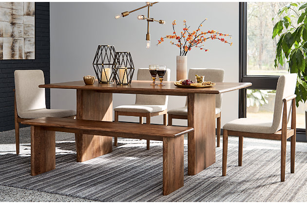 Isanti Dining Table Ashley Furniture, Dine Art Furniture Reviews