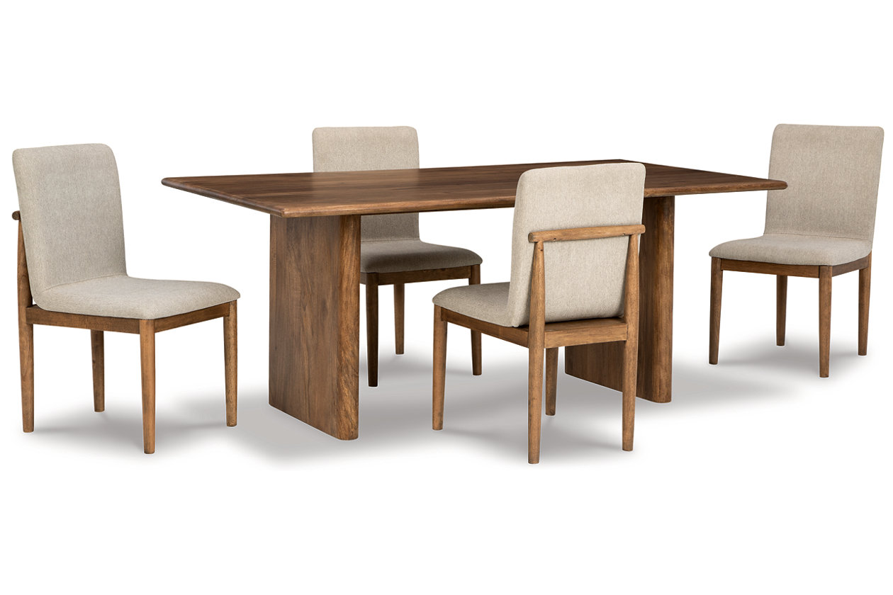 Isanti Dining Table and 4 Chairs | Ashley