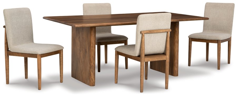 Mesa de comedor Isanti y 4 sillas - image 1