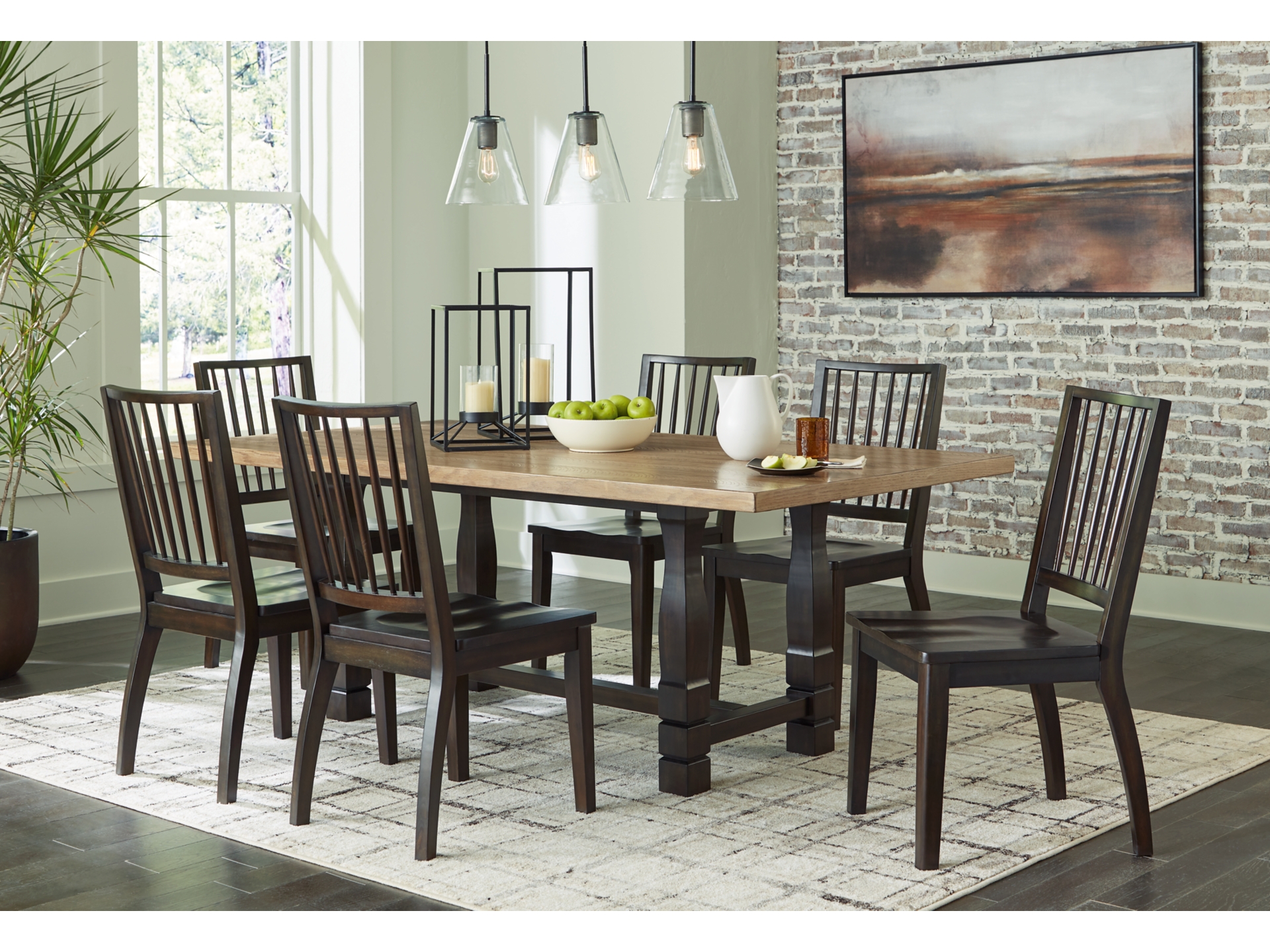 Image 1 of Charterton Dining Table and 4 up to 8 Chairs