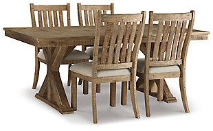 Grindleburg Dining Table and 4 Chairs, , rollover