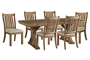 Grindleburg Dining Table and 6 Chairs, , rollover