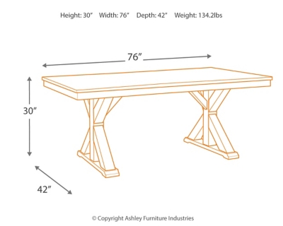 Grindleburg Dining Table, , large