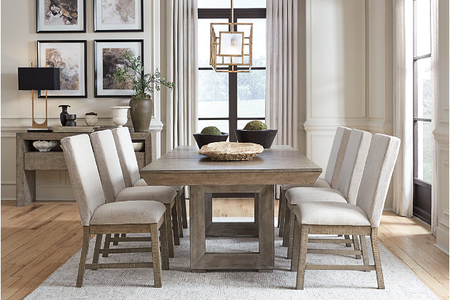 Langford Dining Table And 8 Chairs Set, Ashley Furniture Dining Room Sets 8 Chairs