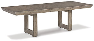 Langford Extendable Dining Table with Picture Frame Legs