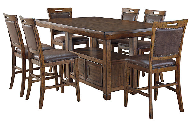 Royard Counter Height Dining Table And, Royard Counter Height Dining Room Table Set