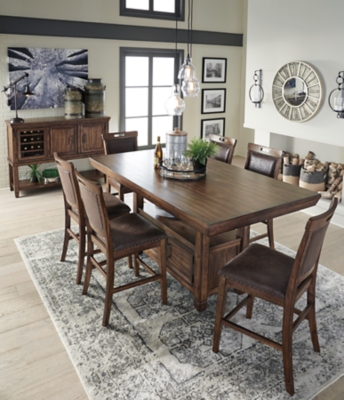 royard counter height dining room table sets