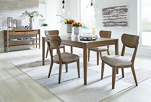 Roanhowe Dining Table and 4 Chairs, , rollover