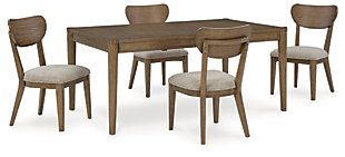 Roanhowe Dining Table and 4 Chairs, , large