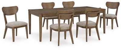 Roanhowe Dining Table and 6 Chairs, , large
