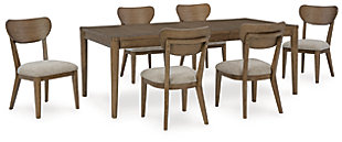 Roanhowe Dining Table and 6 Chairs, , large