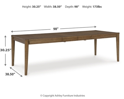 Roanhowe Dining Extension Table, , large