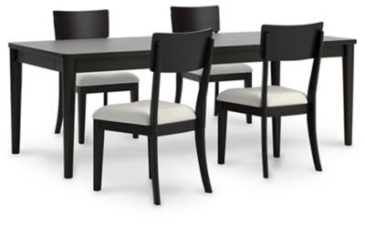 Portdown Dining Table and 4 Chairs, , large