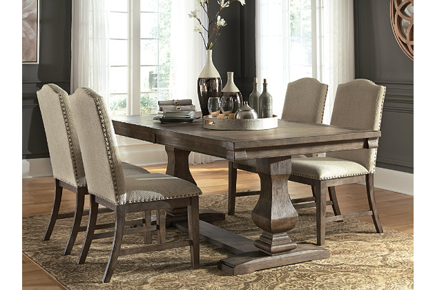 Johnelle Extendable Dining Table, Ashley Furniture Millennium Collection Dining Room