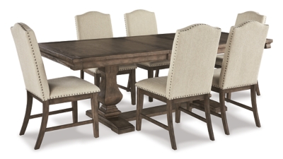 Johnelle 7 Piece Dining Room Ashley Furniture Homestore