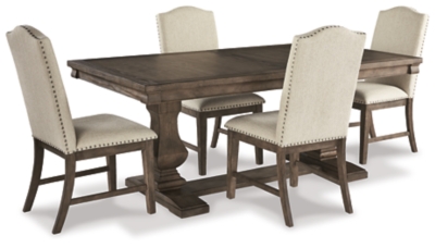 Johnelle Dining Table and 4 Chairs