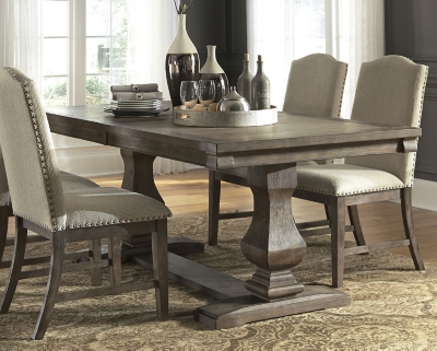 Ashley Furniture Dining Room Furniture - D647 25 Ashley Furniture Rectangular Dining Room Table Two Tone : For a living room, one of the most important pieces is your sofa or sectional, as it sets the stage for how the rest of the decor will come together.