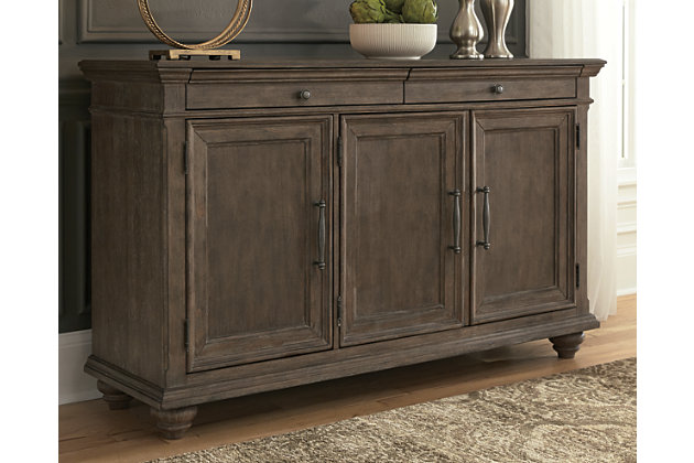 Johnelle Dining Server Ashley, Ashley Furniture Buffet Tables