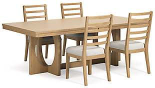 Rencott Dining Table and 4 Chairs, , large