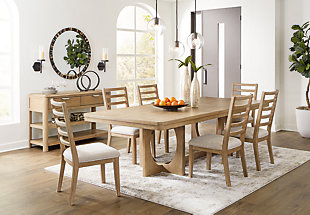 Rencott Dining Table and 6 Chairs, , rollover
