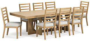 Rencott Dining Table and 8 Chairs, , large