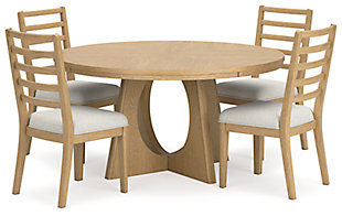 Rencott Dining Table and 4 Chairs, , large