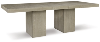 D793-45 Fawnburg Extendable Dining Table, Gray, Wood sku D793-45