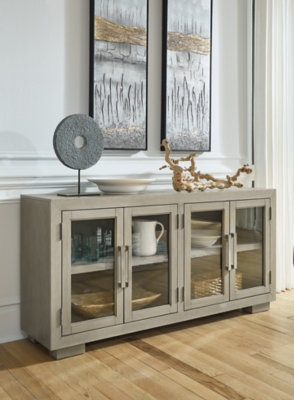 D793-60 Fawnburg Dining Server, Gray sku D793-60