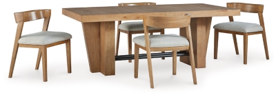 Kristiland Dining Table and 4 Chairs, , large